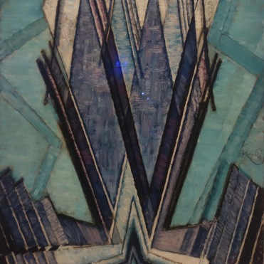 La forme du bleu, 1925